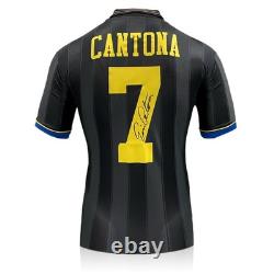 Eric Cantona Signed Manchester United 1994-96 Away Football Shirt