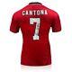 Eric Cantona Signed Manchester United 1996 Home Football Shirt
