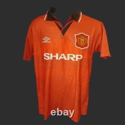 Eric Cantona Signed Manchester United 94/96 Shirt COA