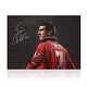 Eric Cantona Signed Manchester United Football Photo