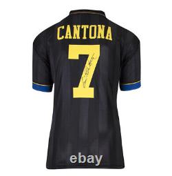 Eric Cantona Signed Manchester United Shirt 1994, Away, Number 7 Gift Box
