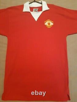 Eric Cantona Signed Number 7 Manchester United Man Utd Retro Shirt