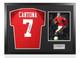 Eric Cantona hand signed 96-97 Manchester United Home Shirt (certified)