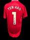 Erik Ten Hag Manchester United 2024-25 Hand Signed Home Shirt