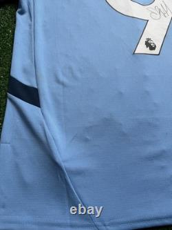 Erling Haaland Hand Signed Manchester City 24/25 Shirt with COA Reduced
