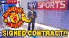 Finally Happened Now New Contract Signed At Manchester United Latest Transfer News Today