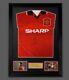 Framed 1996 Manchester United Shirt Signed By Eric Cantona £299