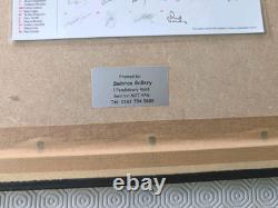 Framed 2006-7 Manchester United Shirt Signed With Authentication collection only