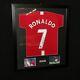 Framed Cristiano Ronaldo Manchester United Signed Shirt 07/09