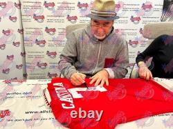 Framed Eric Cantona Manchester United Signed Football Shirt With Proof Coa