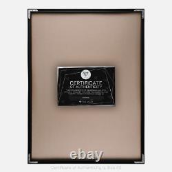 Framed Eric Cantona Signed Manchester United Shirt 1993-95 Away Classic