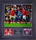 Framed Giggs & Scholes Dual Signed 16x20 Manchester United Football Photo Proof