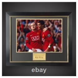 Framed Manchester United Hand Signed Wayne Rooney Photograph £104.99