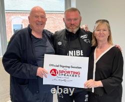 Framed Manchester United Hand Signed Wayne Rooney Photograph £104.99