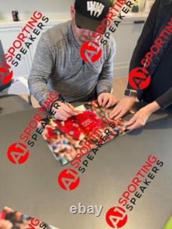 Framed Manchester United Hand Signed Wayne Rooney Photograph £104.99