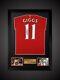 Framed Manchester United -Ryan Giggs Hand Signed Football Shirt Number 11 £209