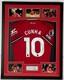 Framed, Matheus Cunha Hand Signed Manchester United 25/26 Home Shirt + COA
