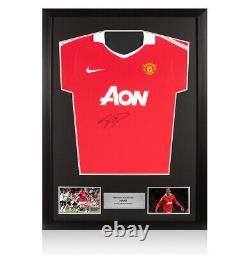 Framed Nani Signed Manchester United Shirt 2010-2011 Autograph Jersey