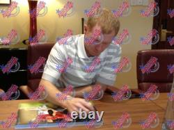 Framed Paul Scholes Signed Manchester United Champions League Photo See Proof Framed Paul Scholes Signed Manchester United Champions League Photo See Proof