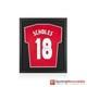 Framed Paul Scholes Signed Manchester United Shirt Home, 1999-00 Compact