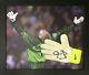 Framed Peter Schmeichel Manchester United Signed Nike Goalkeeper Glove & Proof