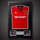 Framed Roy Keane Manchester United Signed Shirt Private Signing With COA £299