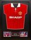 Framed Roy Keane Signed Manchester United 1994 Football Shirt Comes Coa & Proof