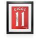 Framed Ryan Giggs Signed Manchester United Print Number 11 Autograph