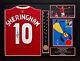 Framed Teddy Sheringham Signed Manchester United Shirt & Champions League Medal