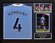 Framed Vincent Kompany Signed Manchester City Football Shirt With Proof & Coa
