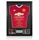 Framed Wayne Rooney Front Signed Manchester United Shirt Career Special Editio