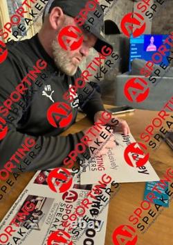 Framed Wayne Rooney Hand Signed Manchester United Photo £75 16X20