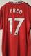 Fred Manchester United Hand Signed Shirt