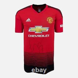 Fred Signed Manchester United Shirt 2019-20 Home Front