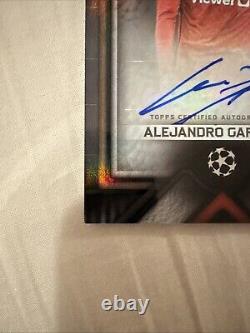 Garnacho Signed Manchester United 01/10 First Print Rare Card Topps Museum