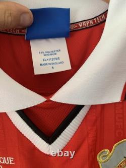 Garry Neville Signed Manchester United 1999 Champions League Shirt -Reproduction
