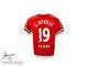 Gary Neville Manchester United Signed 1999 Football Shirt COA