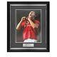 Gary Neville Signed Manchester United Photo United Legend. Deluxe Frame