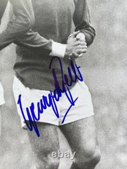 George Best & Denis Law Signed Photo Manchester United