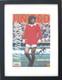George Best, Man Utd Legend, Hand Signed Framed 40cm x 30cm Magazine Cover & COA
