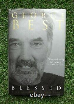 George Best Manchester United 2001 Signed Hardback Book With Dust Cover Rare