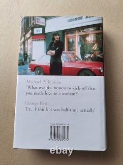 George Best Manchester United Hand Signed Scoring At Half-time Hardback Book