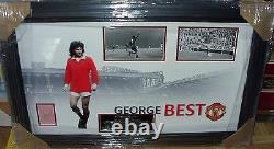 George Best Manchester United Legend Signed Aftal