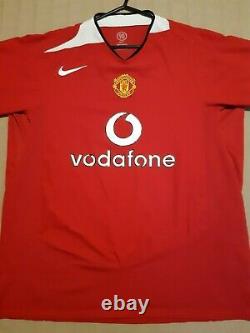 George Best Signed Number 7 Manchester United Retro 2004 Shirt