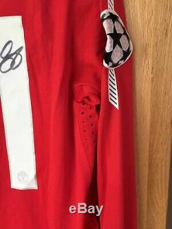 Giggs Manchester United Match Worn Shirt. Known Game. Signed. Authenticated