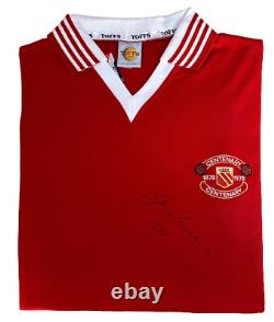 Gordon McQueen 1978 Manchester United Signed Shirt