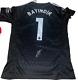 Hand Signed Altay Bayindir Name & Number 1 Manchester United 2023/24 Shirt (1)
