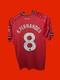 Hand Signed Bruno Fernandes 25/26 Manchester United Home Shirt