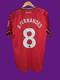 Hand Signed Bruno Fernandes 25/26 Manchester United Home Shirt