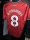 Hand Signed Bruno Fernandes 25/26 Manchester United Home Shirt